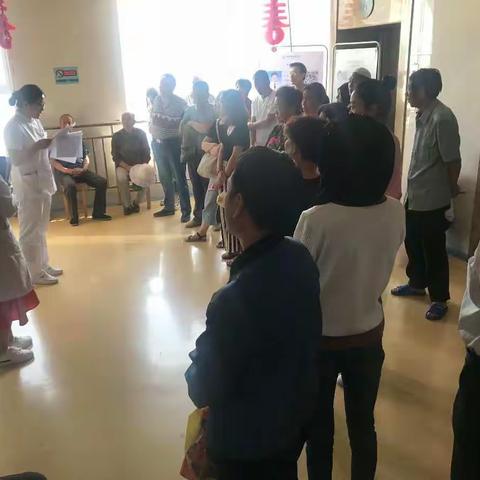 省肿瘤医院乳腺一科、头颈二科联合综合康复中心为患者及家属开展全程化慢病管理