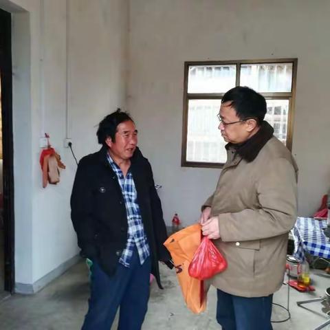 【区人防办】区人防办开展春节前走访慰问贫困户活动