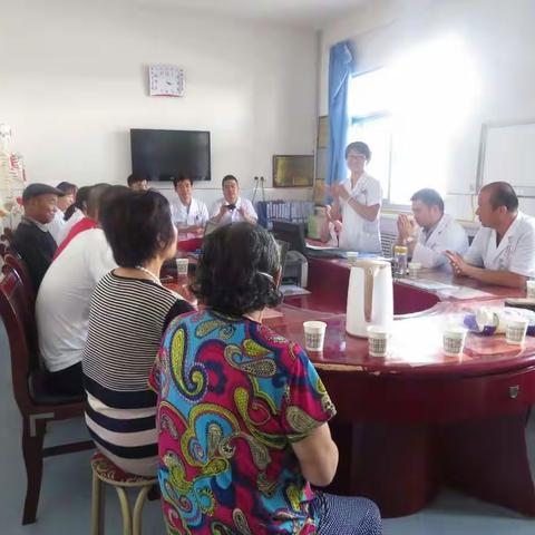 佳县中医院外妇科公休座谈会