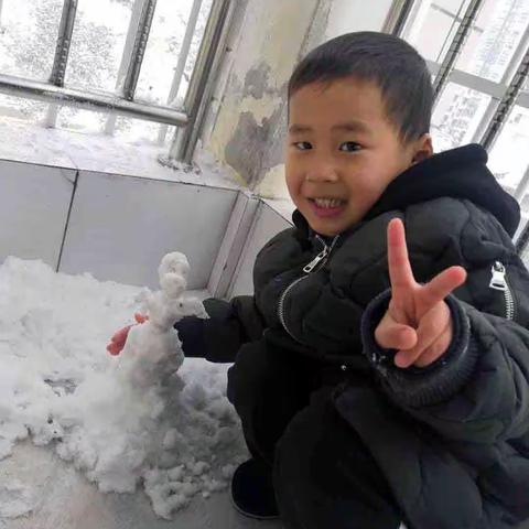 小马哥与雪人