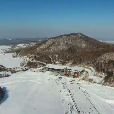 冰雪之乐！帽儿山滑雪场、平山神鹿滑雪场 航拍影像