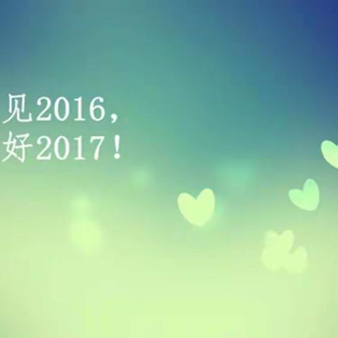 我的2016（工作篇）