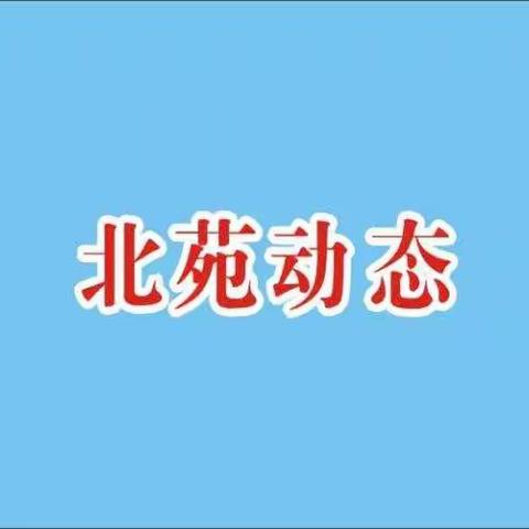 北苑街道8月1日工作动态