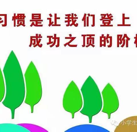 依汶中心小学六年级二班――好习惯伴我成长