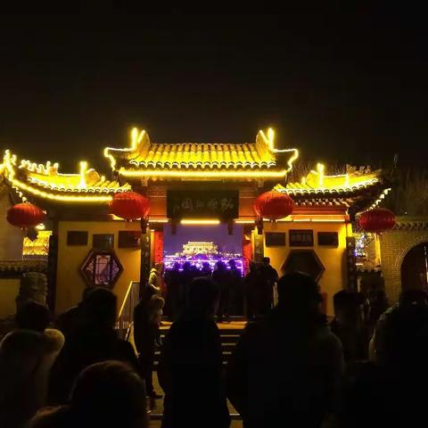 顿村貂蝉故里景区大型迎新春庙会