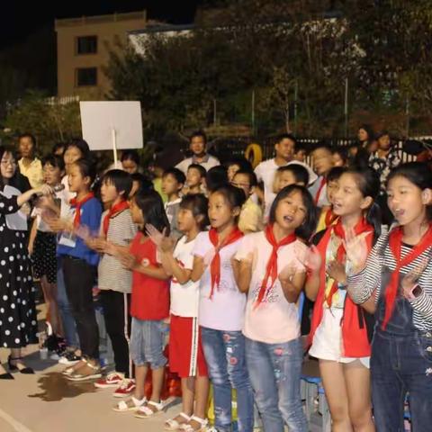 临川阳光实验学校中秋篝火晚会