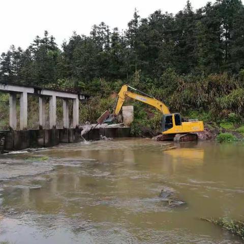 南城县开展廖坊水库非法库汊整治行动