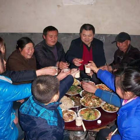 汉阴农家团年饭