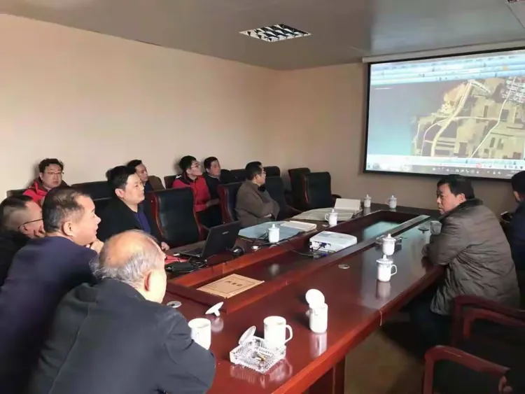 县长贾连璋一行到经济开发区实地调研重点项目用地情况,助力莒南经济