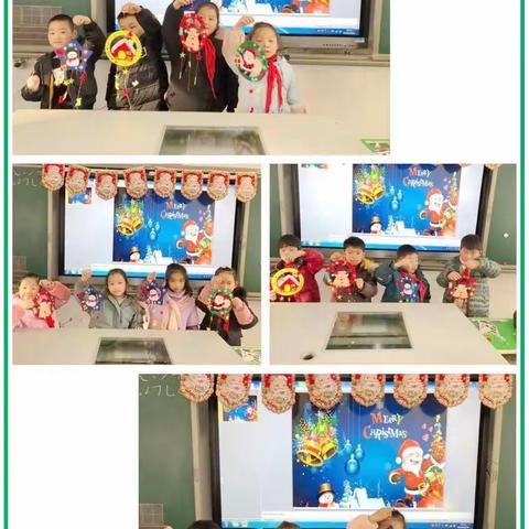 Merry Christmas----西城实验小学一五班圣诞节手工课程主题活动