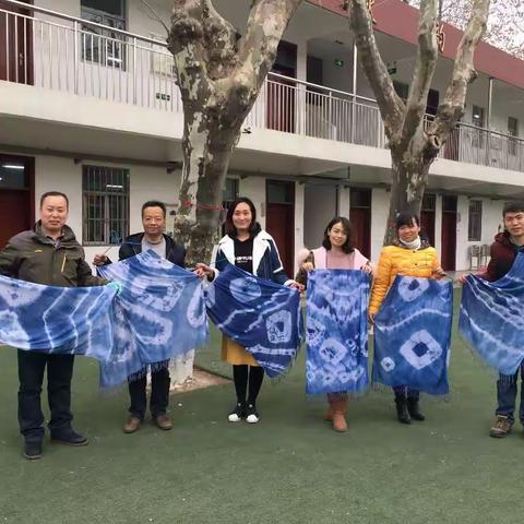 栖霞中心小学开展美术教师扎染技能培训