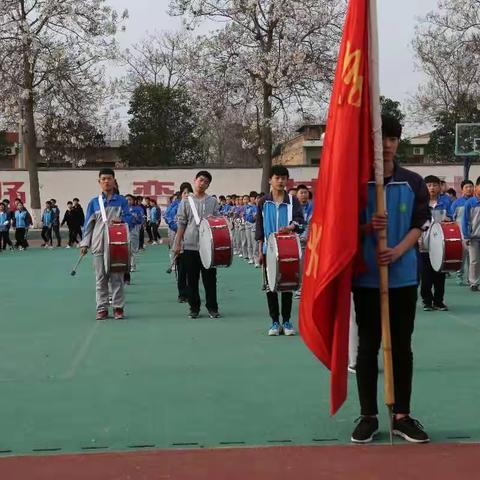 梧桐飘香，青春放飞--高陵区药惠大学区药惠中学2018年春季运动会记