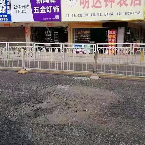 龙岗辖区地铁施工疏解路段道路设施养护情况巡查周报（10月25日—10月28日）