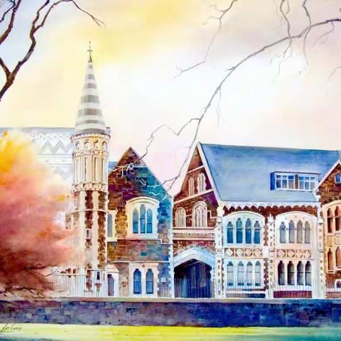 新西兰美术作品集 给热爱绘画的学生们