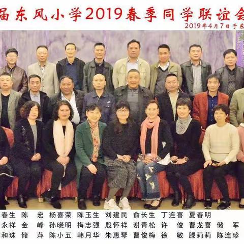 东风小学78届2019年同学联谊会第一部
