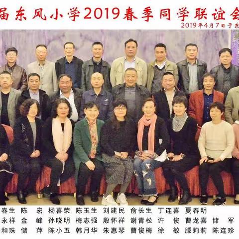 东台东风小学78届2019同学联谊会第二部