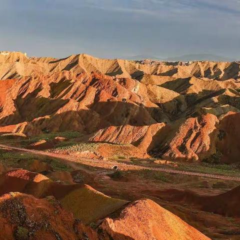 探秘大西北----甘肃青海6天大环线3000多公里（下）（张掖地质公园、扁都口油菜花、门源油菜花）