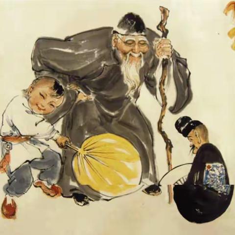 笑一笑，十年少，白石老人的画太逗了