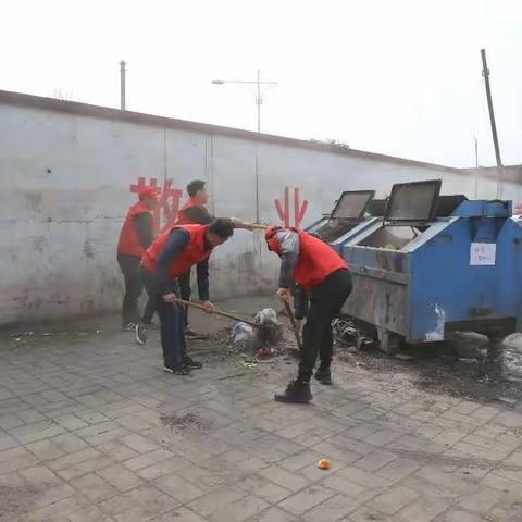 侯家庙乡开展春季环境卫生大清理活动