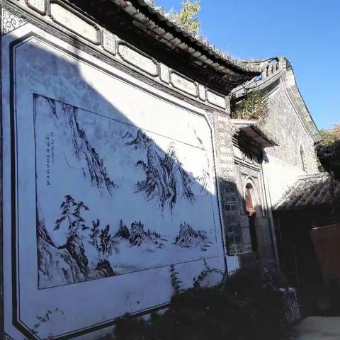 云南大理山水滋润的古城