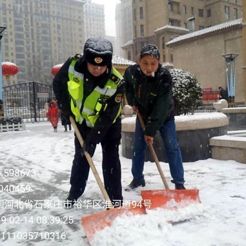 全民扫雪行动倡议书