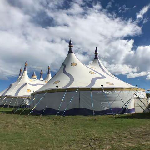 美国韦伯马戏团在基督城演出