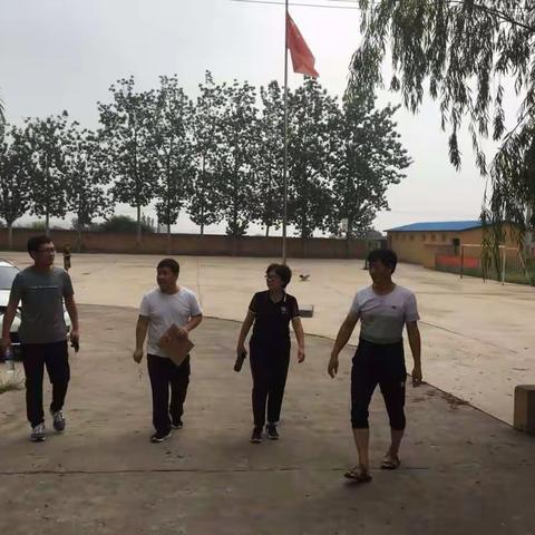 沙河市教育局领导罗延辉到柴关学区督导检查防溺水工作