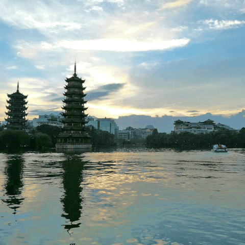 夜游桂林