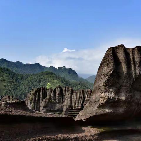 中国酉阳红石林国家地质公园