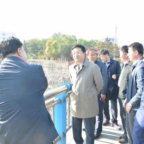 市委书记来鹤带队到东洲区检查黑臭水体整治和中央环保督察整改工作