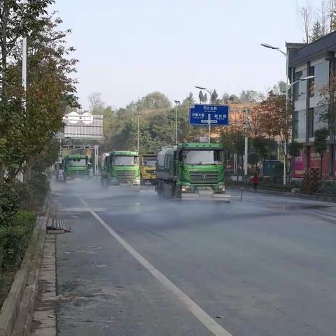 积极行动  降尘防霾