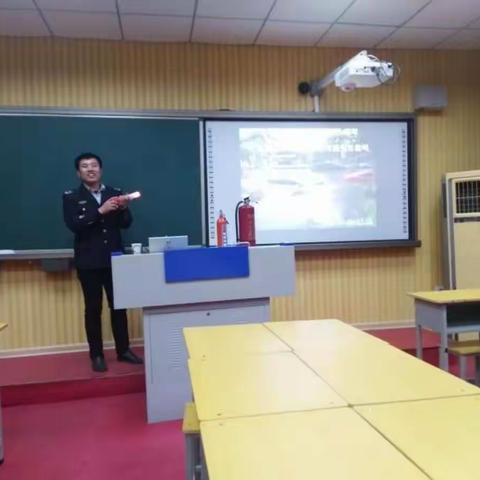 防患始于未然 安全重于泰山——堡子店中学“119消防月”开展消防培训进校园活动