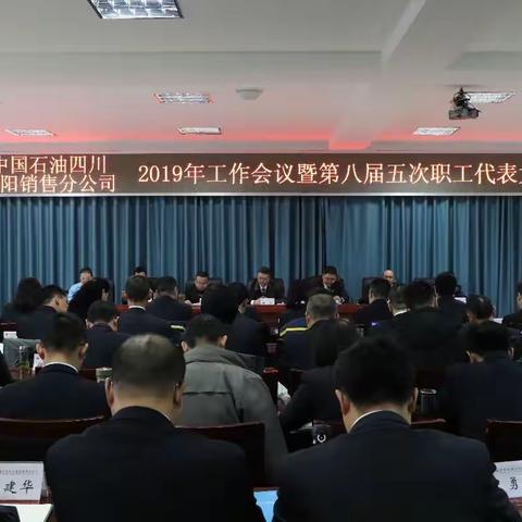 绵阳公司召开2019年工作会议暨第八届五次职工代表大会