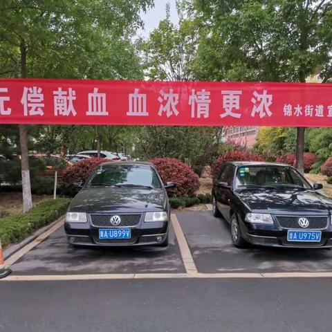 锦水街道：开展爱心献血活动