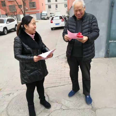 般阳路街道杏花社区安全网格员开展烟花爆竹禁燃禁放宣传工作