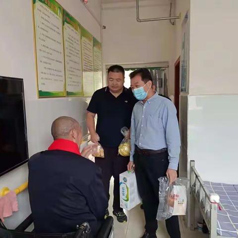 “初心永向党喜迎二十大”敬老服务送温暖    横水镇开展九九重阳节活动