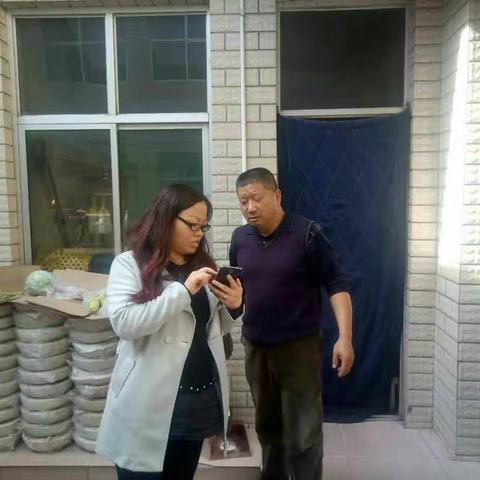 解放西社区4月24日工作动态