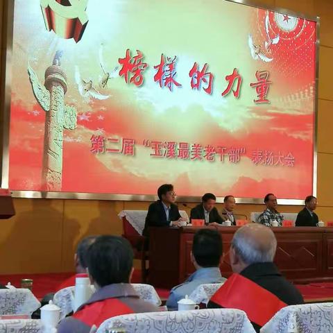 玉溪市召开第二届“玉溪最美老干部”表扬大会，元江县老干部获表扬