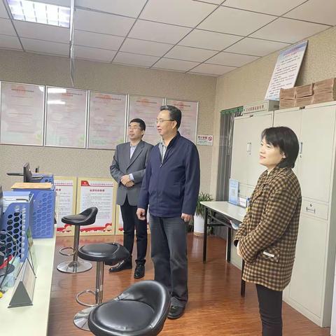 【碑林区长乐坊街道】区委常委、纪委书记吕新海到长乐坊街道兴庆社区调研指导社区党建工作