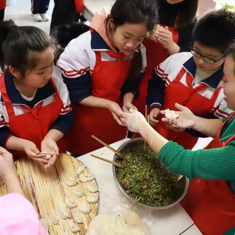 情暖冬日，快乐冬至——曙光第二小学劳动实践活动