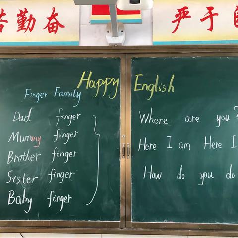 Happy English社团——Finger family