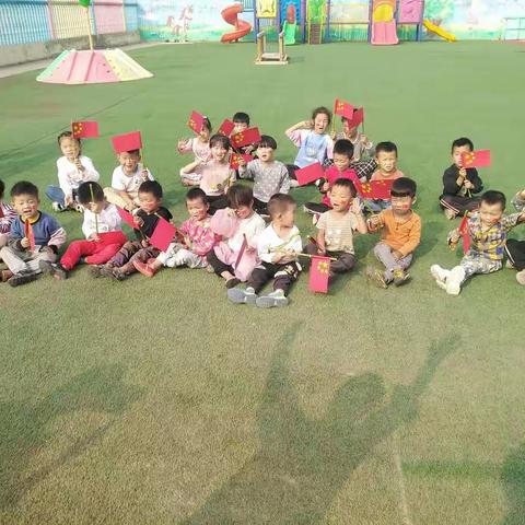 刘江楼幼儿园祝所有的小朋友国庆中秋节快乐
