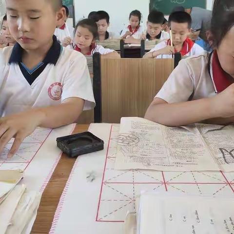 雅言传承文明，经典浸润人生——晋家庄小学书法课堂纪实