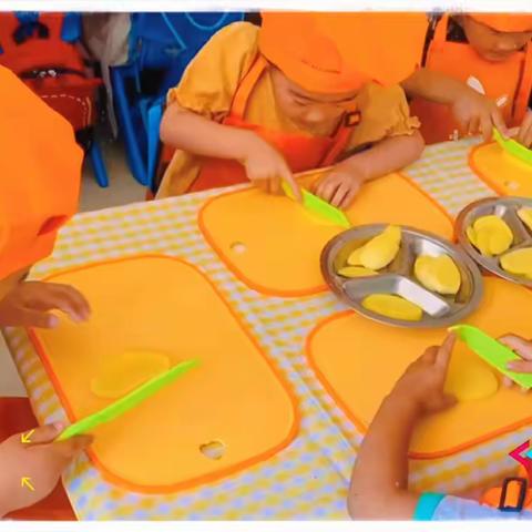 嘻嘻幼儿园🌈中班👨‍🍳食育课堂——🍟🍟🍟