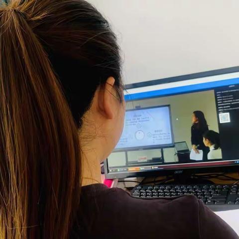 霸州市岔河集乡临北中心小学组织全体教师参加廊坊市教育局“三区”建设课堂教学线上会议