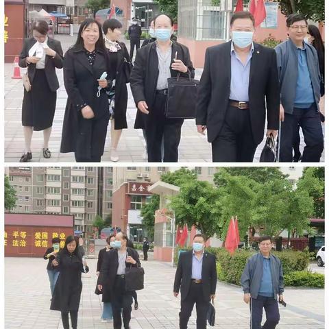 河南师范大学附属洛阳中学家庭教育工作接受市教育局检查评估