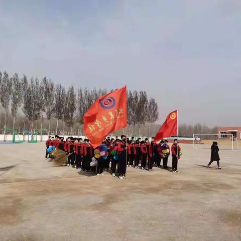 缅怀先烈，追思先贤——长皋乡学校清明祭扫活动