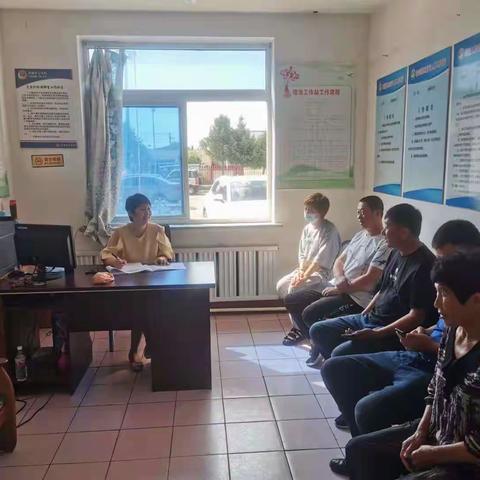 哈达镇综治办积极开展矛盾纠纷排查化解工作