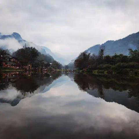 雨游柳江古镇