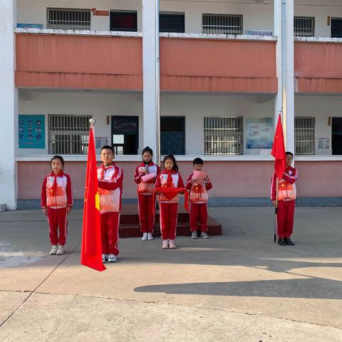 西河口乡福佑希望小学“喜迎二十大 争做好队员”一年级新队员入队仪式